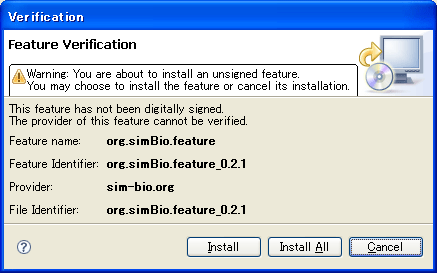 Figure 1-3-3 inspection dialog